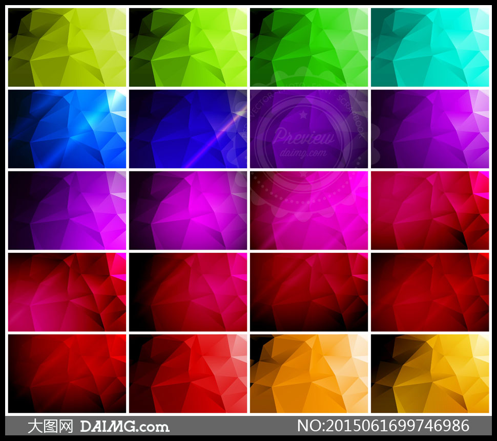 Win8 桌面背景图片：令人心动的色彩与几何图案，却也有让人头疼的时候