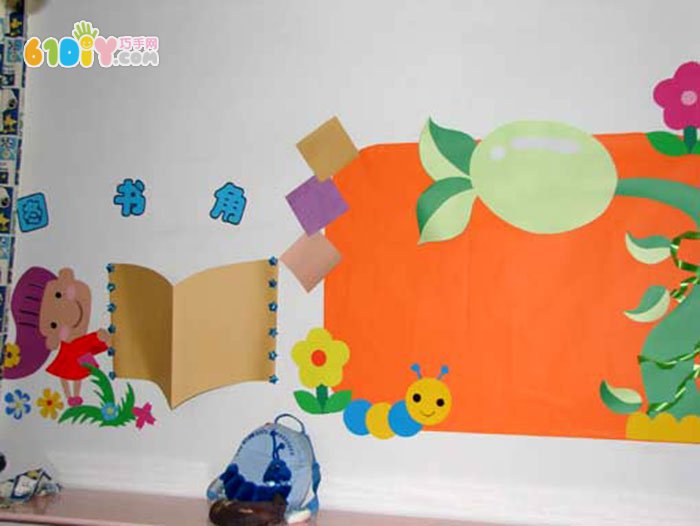 幼儿园图书区标志_幼儿园图书区标记_幼儿园图书区标志简笔画