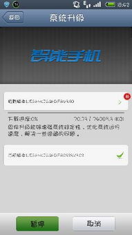 然后升级安卓系统,畅享智能生活新体验
